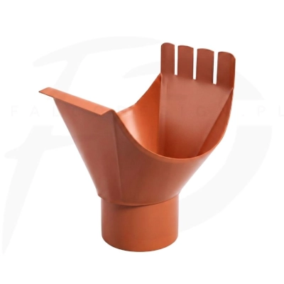 Lej spustowy sztucer stal Inguri 125/87 kolor ceglasty